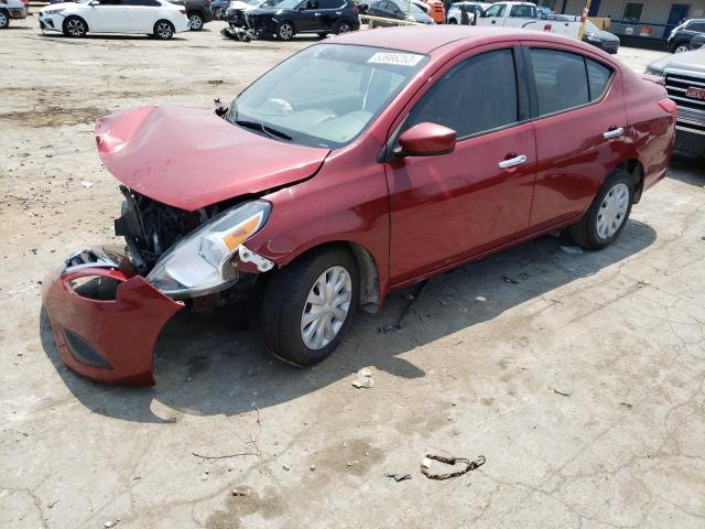 NISSAN VERSA S 2015 with VIN 3N1CN7AP2FL870110 - Photo from auction