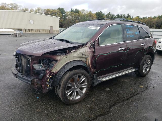 ACURA MDX TECHNO 2011 مع رقم تعريف المركبة 2HNYD2H69BH522372 - صورة من المزاد