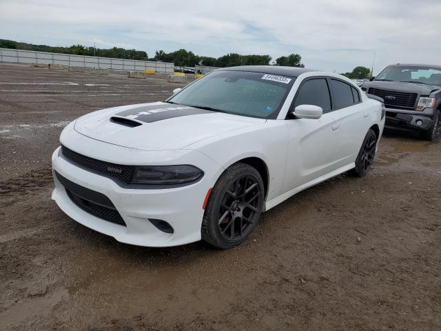 DODGE CHARGER R/ 2018 with VIN 2C3CDXCT8JH143893 - Photo from auction