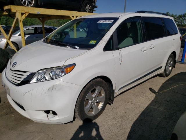 TOYOTA SIENNA LE 2016 with VIN 5TDKK3DC0GS765614 - Photo from auction