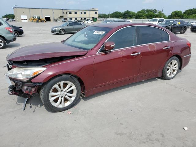 HYUNDAI GENESIS 3. 2013 with VIN KMHGC4DD1DU209705 - Photo from auction