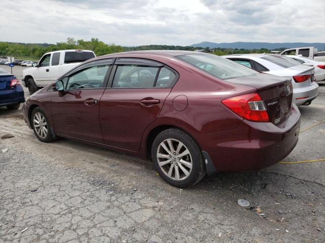 Photo 2 from auction – 2012 HONDA CIVIC EX with VIN 19XFB2F84CE353155