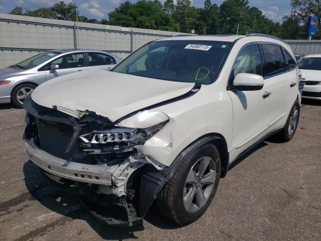 ACURA MDX 2014 with VIN 5FRYD3H2XEB010699 - Photo from auction