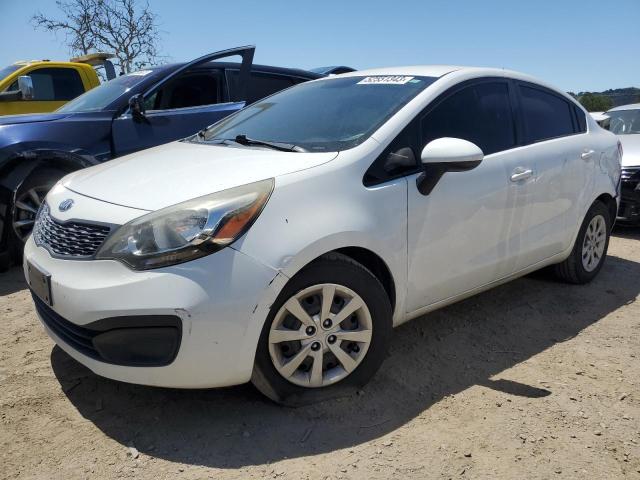KIA RIO LX 2013 with VIN KNADM4A39D6263254 - Photo from auction
