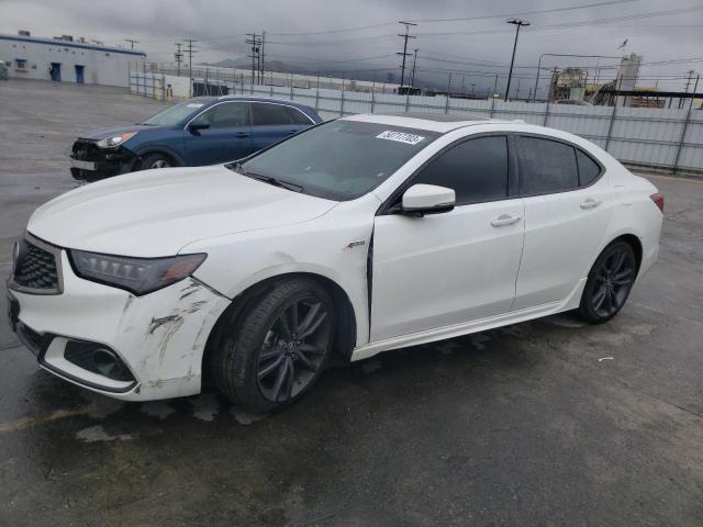 ACURA TLX TECH+A 2018 with VIN 19UUB3F62JA002502 - Photo from auction