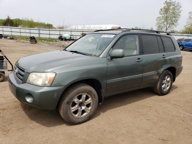 TOYOTA HIGHLANDER 2004 с VIN JTEEP21A140016536 - Фото с аукциона