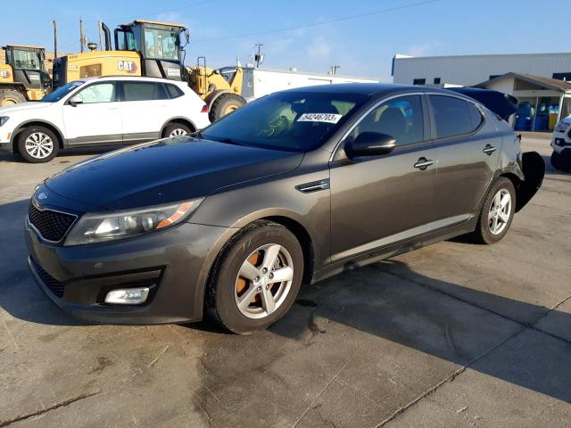 KIA OPTIMA LX 2015 with VIN 5XXGM4A75FG371801 - Photo from auction