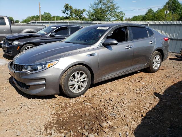 KIA OPTIMA LX 2018 with VIN 5XXGT4L34JG239392 - Photo from auction