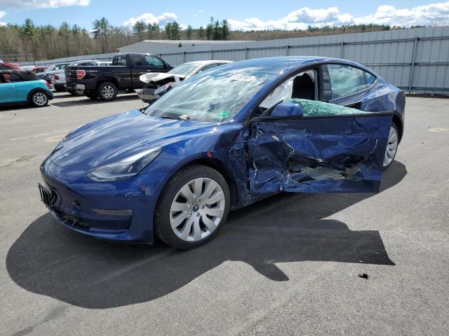 TESLA MODEL 3 2022 with VIN 5YJ3E1EB3NF114579 - Photo from auction