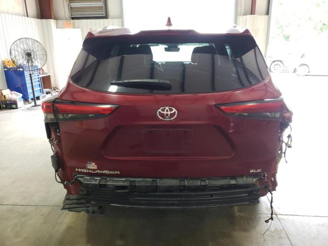 Photo 6 from auction – 2020 TOYOTA HIGHLANDER with VIN 5TDGZRAHXLS002207