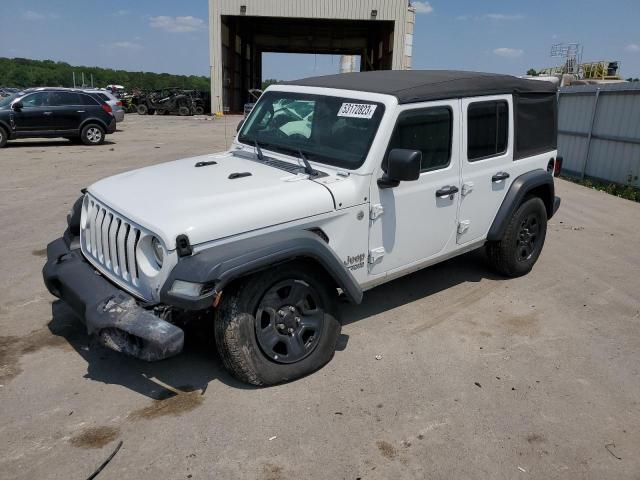 JEEP WRANGLER U 2018 with VIN 1C4HJXDG5JW229059 - Photo from auction