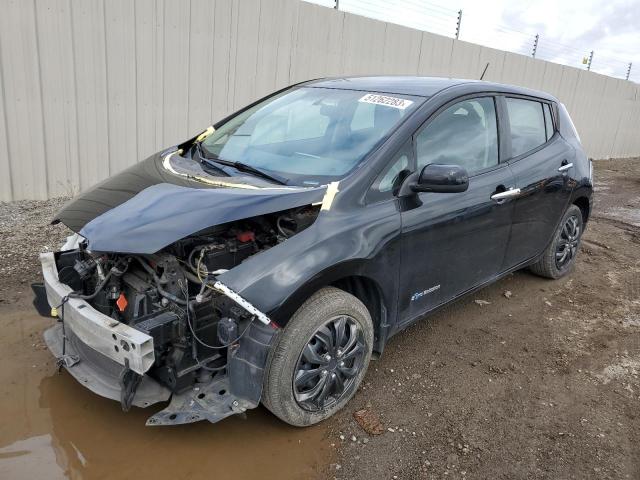 NISSAN LEAF S 2015 with VIN 1N4AZ0CP0FC309077 - Photo from auction