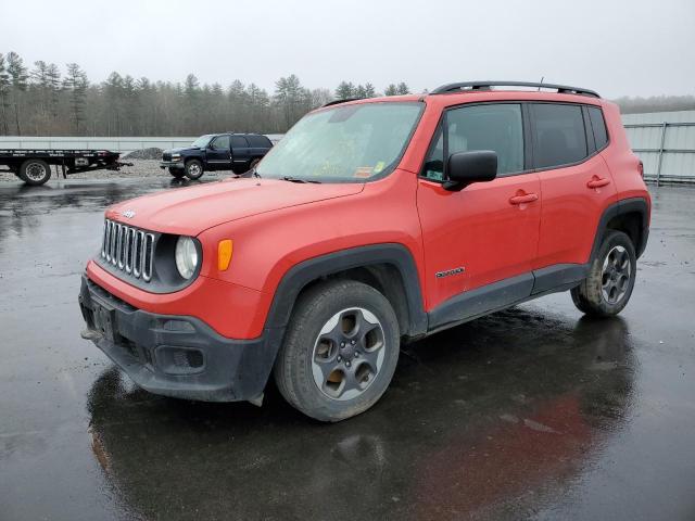JEEP RENEGADE S 2016 with VIN ZACCJBAT0GPD64454 - Photo from auction