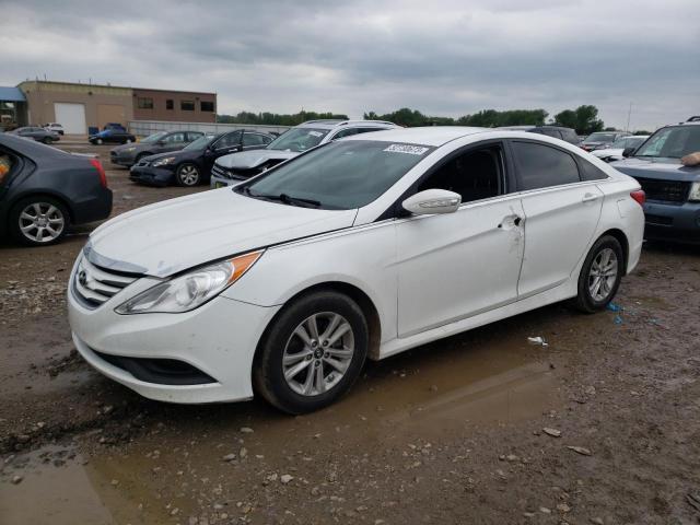 HYUNDAI SONATA GLS 2014 with VIN 5NPEB4AC3EH870285 - Photo from auction