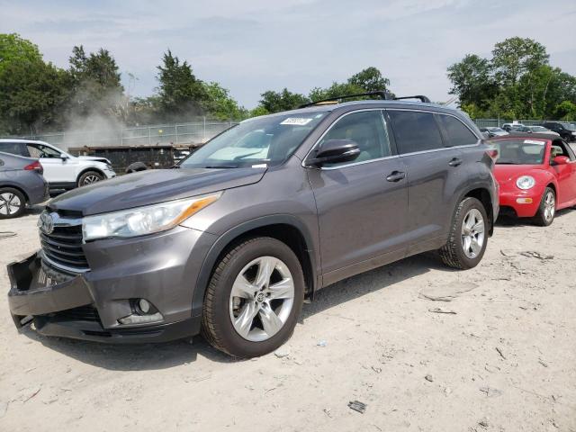 TOYOTA HIGHLANDER 2016 с VIN 5TDDKRFH1GS233910 - Фото с аукциона