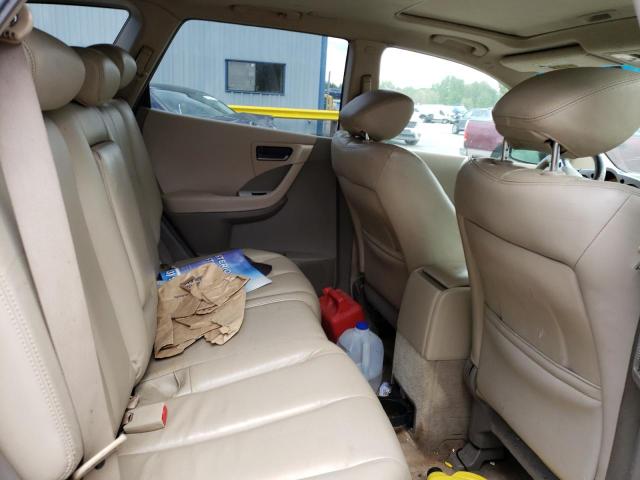 Photo 10 from auction – 2005 NISSAN MURANO SL with VIN JN8AZ08W15W415243