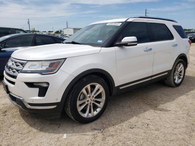 FORD EXPLORER L 2018 with VIN 1FM5K7F87JGB87778 - Photo from auction