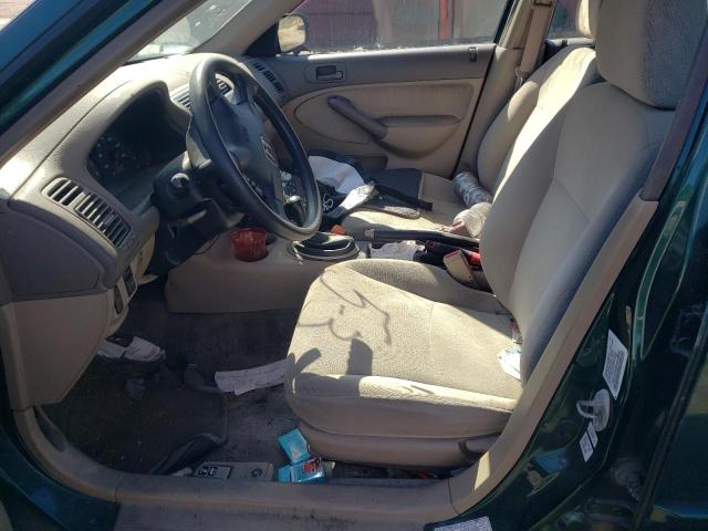 Photo 7 from auction – 2001 HONDA CIVIC LX with VIN 2HGES15581H604548