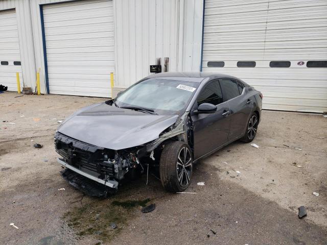 NISSAN SENTRA SR 2022 with VIN 3N1AB8DV7NY304588 - Photo from auction