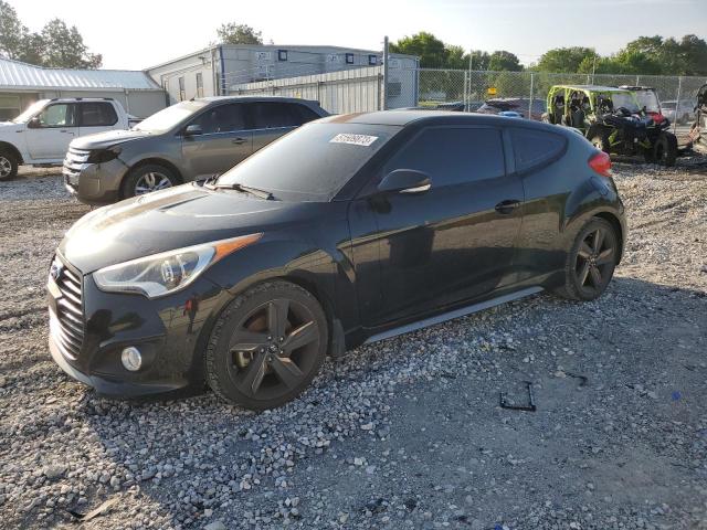 HYUNDAI VELOSTER T 2014 with VIN KMHTC6AE3EU199705 - Photo from auction
