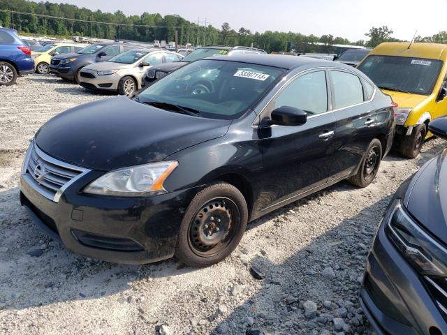 NISSAN SENTRA S 2013 with VIN 3N1AB7AP2DL797527 - Photo from auction