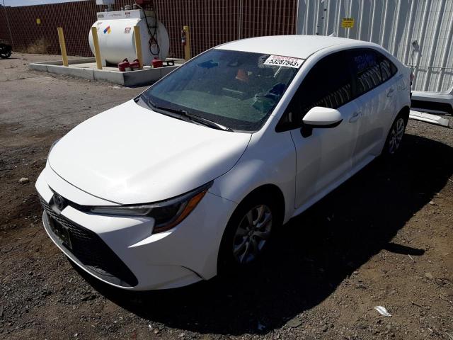 TOYOTA COROLLA LE 2020 with VIN 5YFEPRAE2LP098328 - Photo from auction