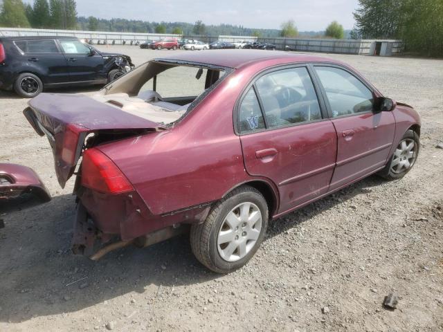 Photo 3 from auction – 2002 HONDA CIVIC EX with VIN 2HGES26832H540208