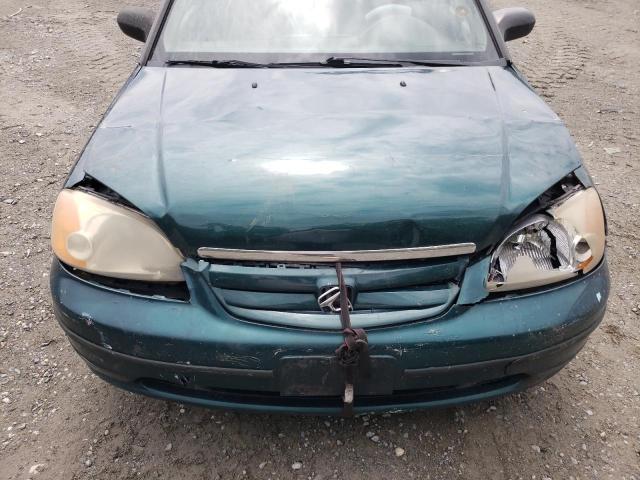 Photo 11 from auction – 2001 HONDA CIVIC LX with VIN 2HGES16511H510574