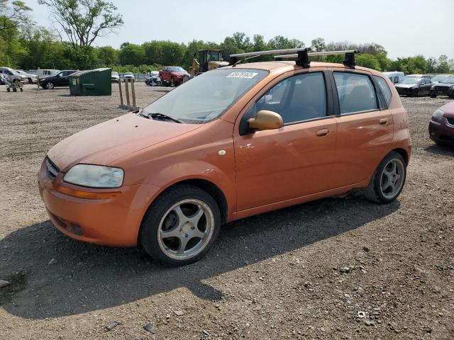 CHEVROLET AVEO BASE 2005 with VIN KL1TD62635B341837 - Photo from auction