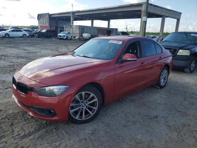 BMW 320 I 2017 with VIN WBA8E1G51HNU12984 - Photo from auction