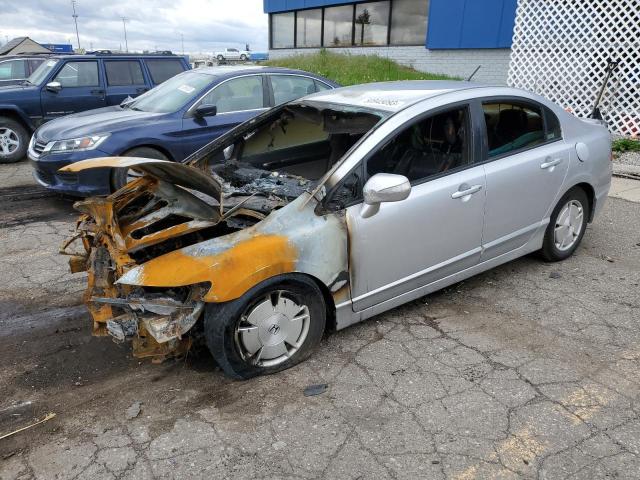 HONDA CIVIC HYBR 2011 with VIN JHMFA3F21BS001357 - Photo from auction