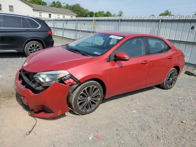 TOYOTA COROLLA L 2016 with VIN 2T1BURHE1GC572647 - Photo from auction