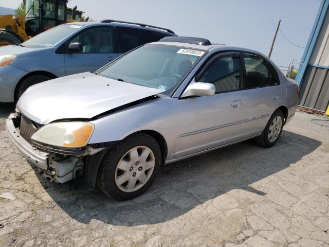 Photo 1 from auction – 2002 HONDA CIVIC EX with VIN 1HGES26862L075197