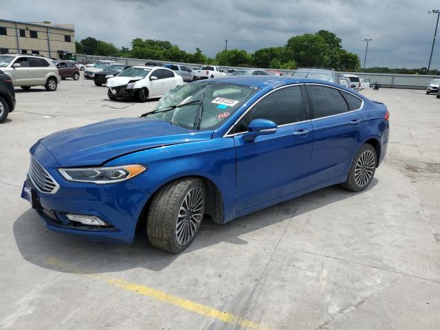 FORD FUSION TIT 2018 with VIN 3FA6P0D95JR155035 - Photo from auction