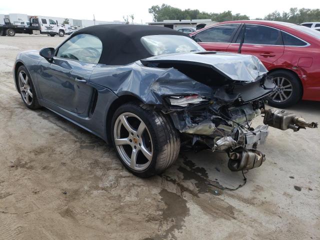 Photo 2 from auction – 2018 PORSCHE BOXSTER with VIN WP0CA2A88JS210250