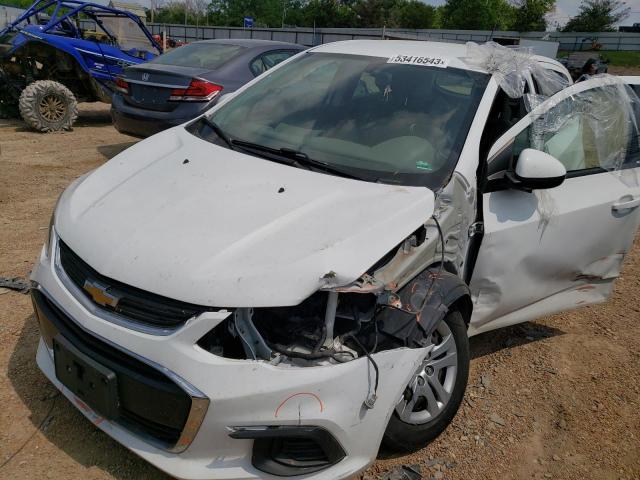 CHEVROLET SONIC 2018 with VIN 1G1JG6SH2J4105681 - Photo from auction