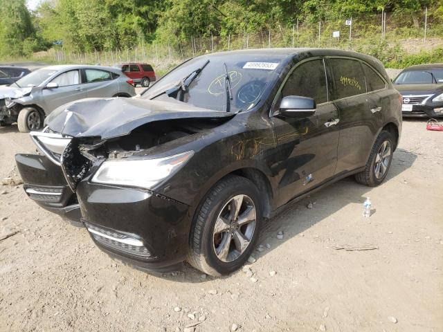 ACURA MDX 2015 with VIN 5FRYD4H25FB008317 - Photo from auction