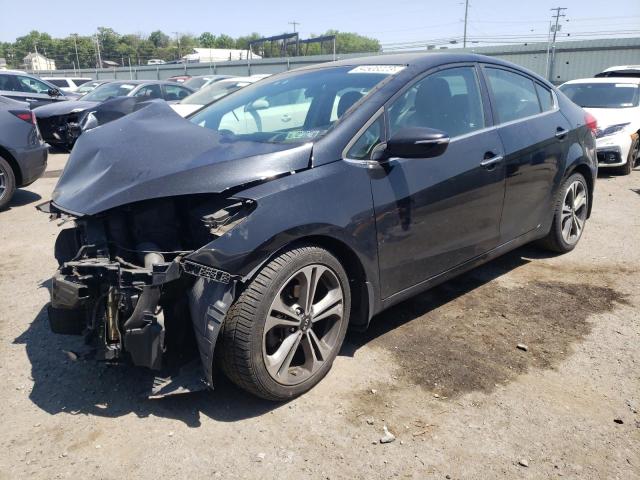 KIA FORTE EX 2014 with VIN KNAFX4A82E5169039 - Photo from auction