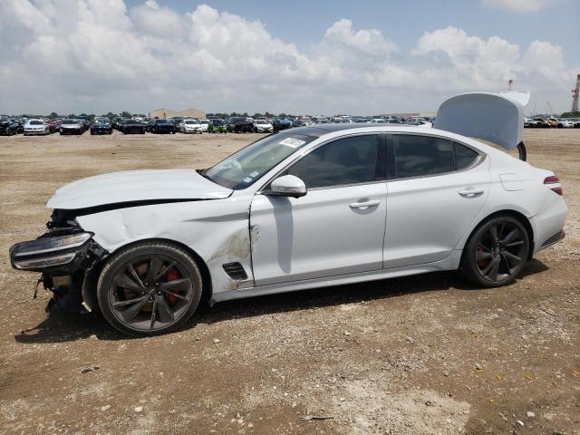GENESIS G70 BASE 2022 with VIN KMTG54TE4NU088583 - Photo from auction