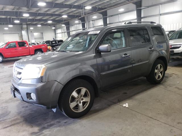 HONDA PILOT EXL 2011 with VIN 5FNYF4H55BB005403 - Photo from auction