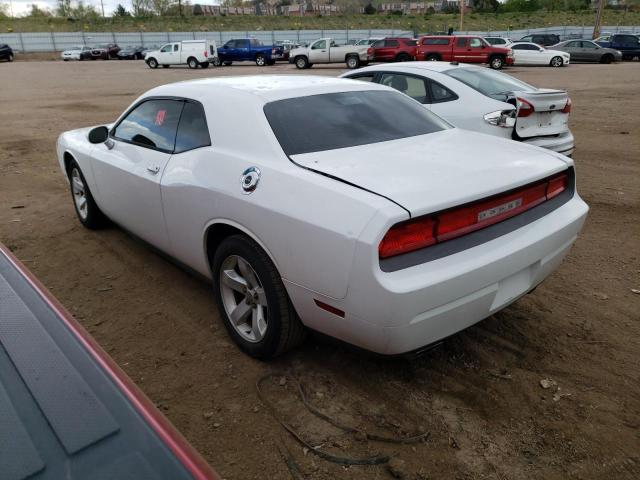 Photo 2 from auction – 2013 DODGE CHALLENGER with VIN 2C3CDYAG9DH607256
