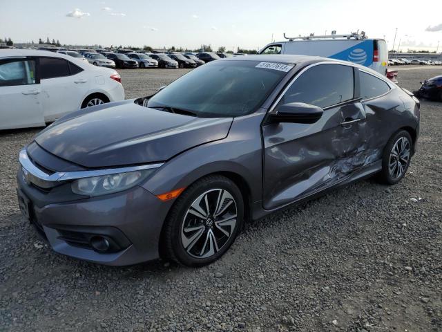 HONDA CIVIC EX 2018 with VIN 2HGFC3B35JH350667 - Photo from auction