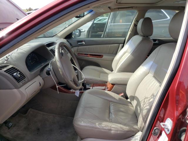 Photo 7 from auction – 2002 TOYOTA CAMRY LE with VIN JTDBF30K020051804