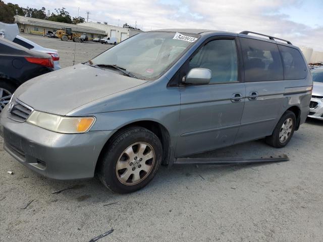 HONDA ODYSSEY EX 2002 with VIN 2HKRL18662H557899 - Photo from auction
