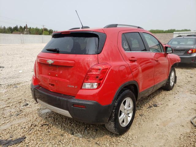Photo 3 from auction – 2015 CHEVROLET TRAX 1LT with VIN 3GNCJLSB6FL230199