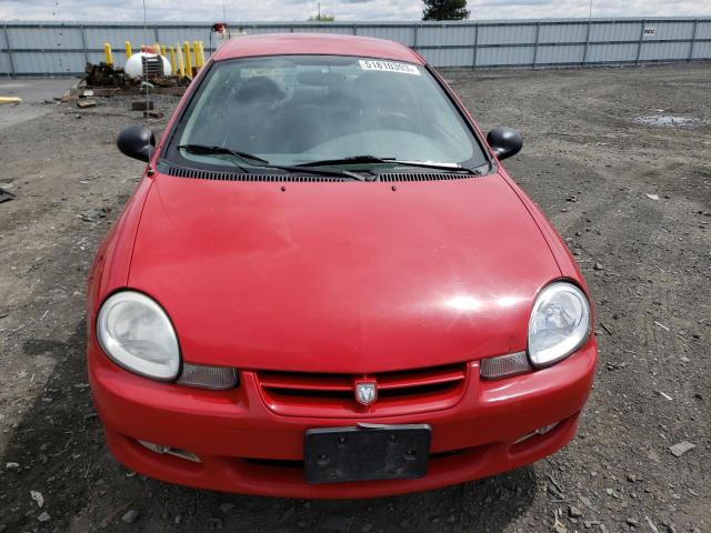 Photo 5 from auction – 2002 DODGE NEON with VIN 1B3ES56C92D604321