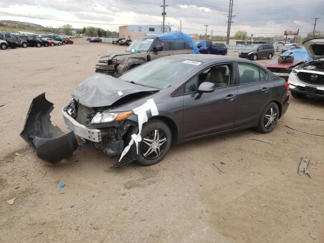 HONDA CIVIC LX 2012 with VIN 2HGFB2F53CH325049 - Photo from auction
