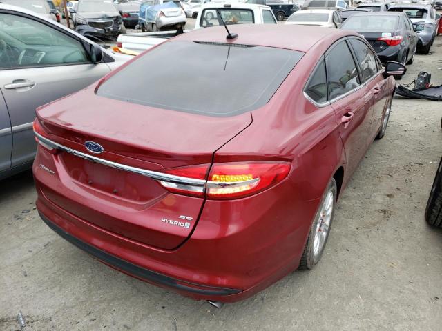 Photo 3 from auction – 2017 FORD FUSION SE with VIN 3FA6P0LU7HR323631