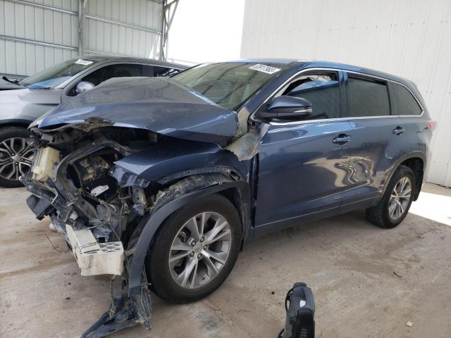 TOYOTA HIGHLANDER 2014 with VIN 5TDBKRFH8ES060231 - Photo from auction