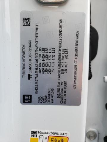 Photo 14 from auction – 2023 CHEVROLET SUBURBAN C with VIN 1GNSCFKD6PR196476